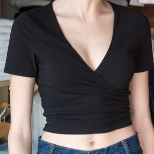 Black wrap brandy top